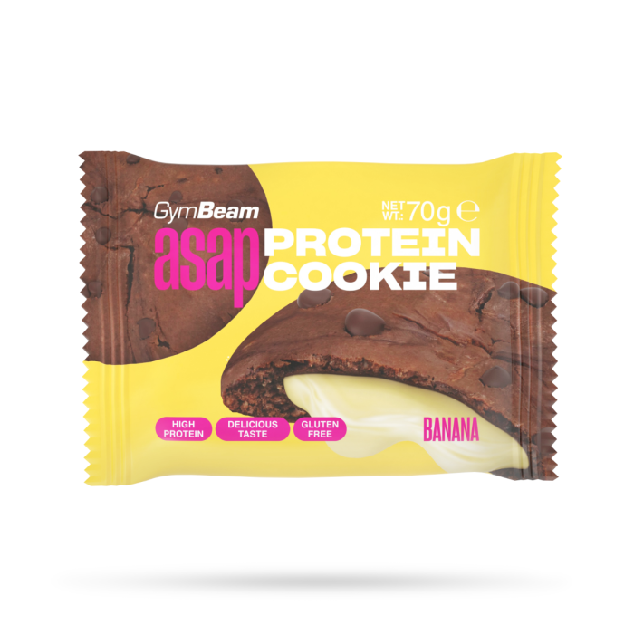 ASAP Protein Cookie - GymBeam 70 g - banana