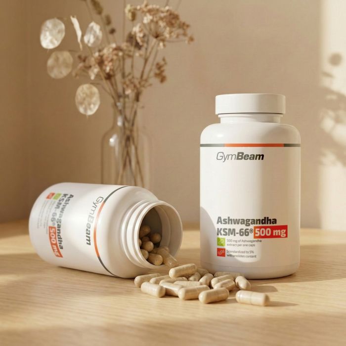 Ašvaganda KSM-66® 500 mg - GymBeam 90 caps