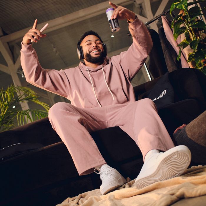 Pulover s kapuco Aura Roux - GymBeam L