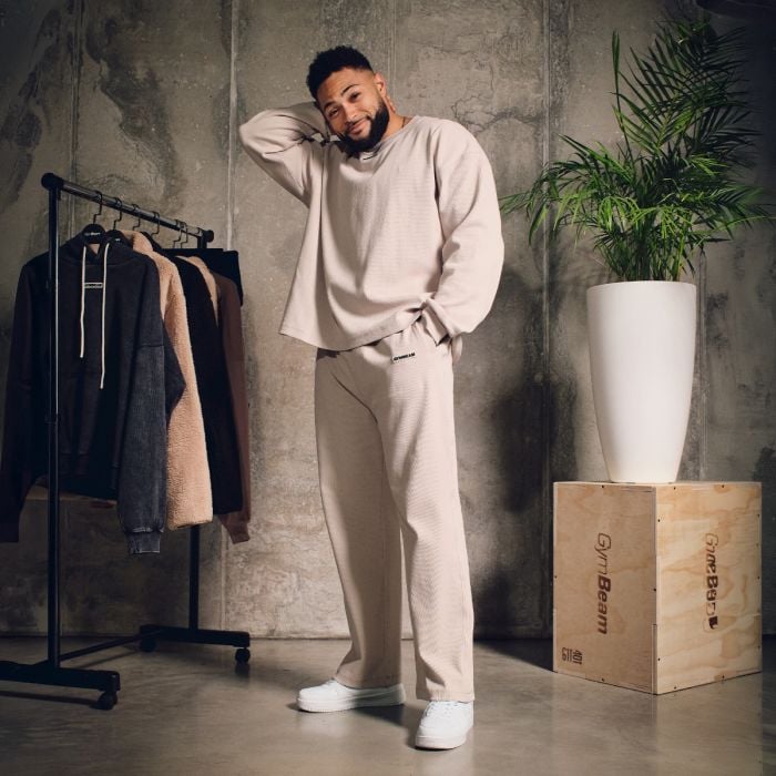 Trenirka Aura Grey - GymBeam XXL