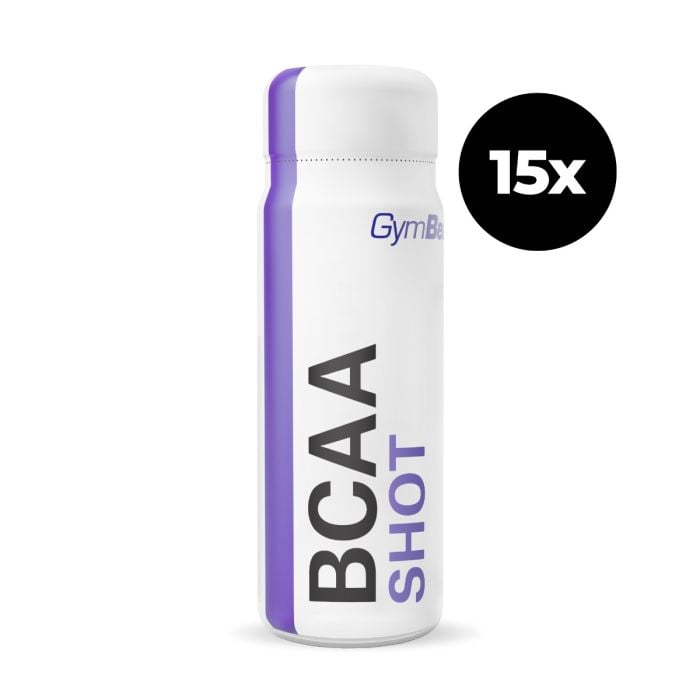 BCAA shot - GymBeam 15 x 90 ml - grape