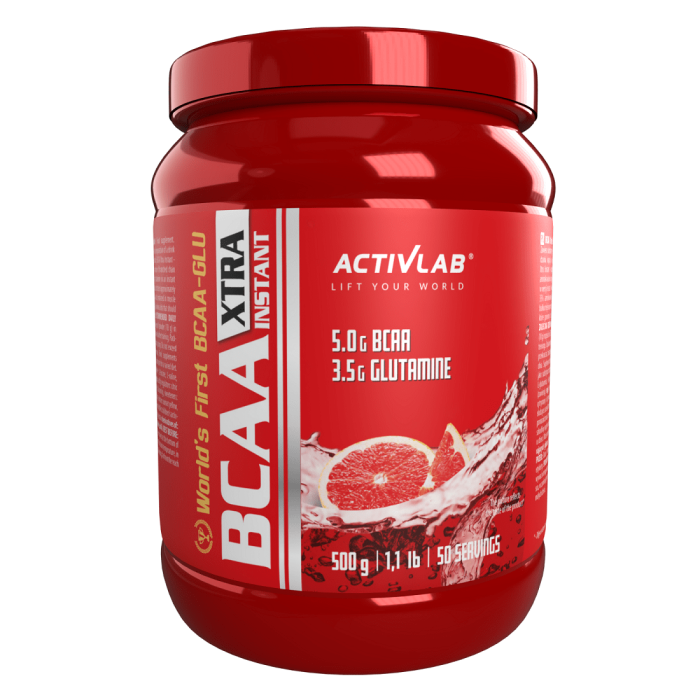 BCAA Xtra Instant - ActivLab 500 g - pomaranča