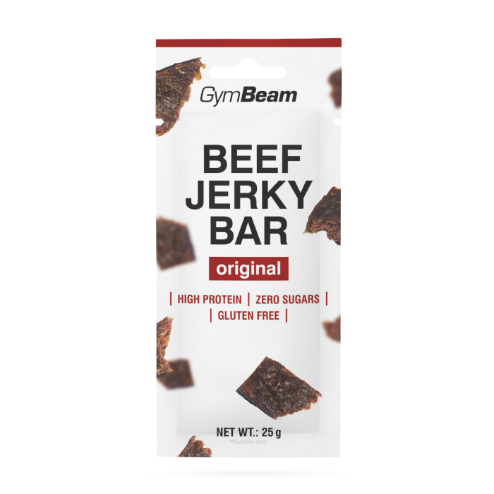 Beef Jerky Bar - GymBeam 25 g - original
