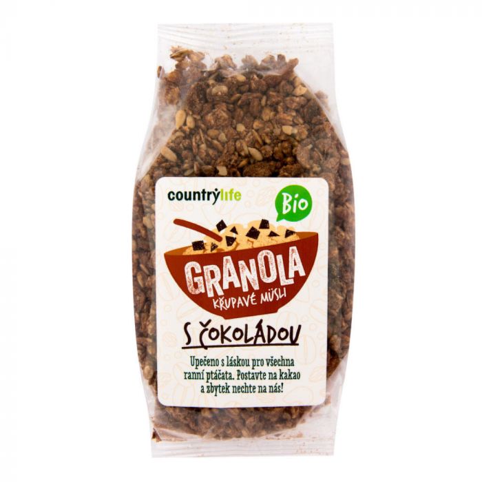 BIO Granola - Crispy Oatmeal 350g - Country Life