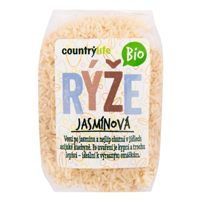 BIO Jasminov riž Natural - Country Life