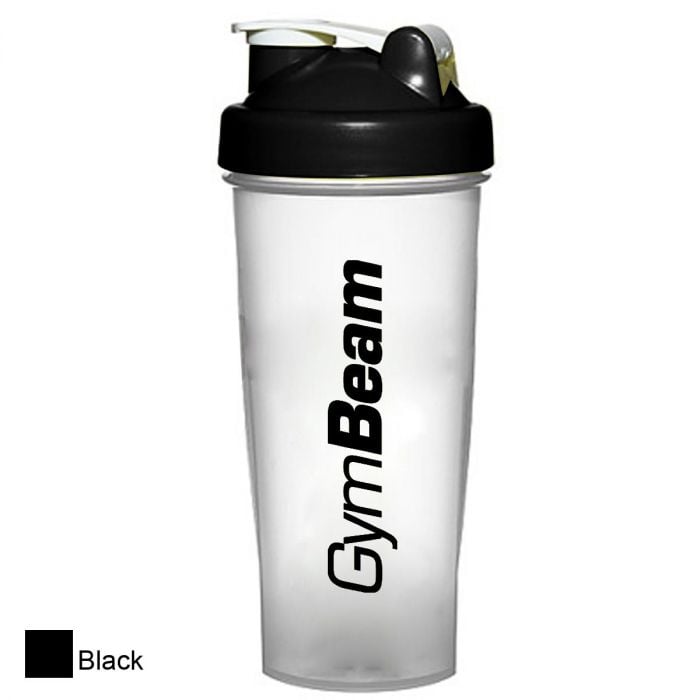 Shaker Blend Bottle prozorno-črna 700 ml - GymBeam