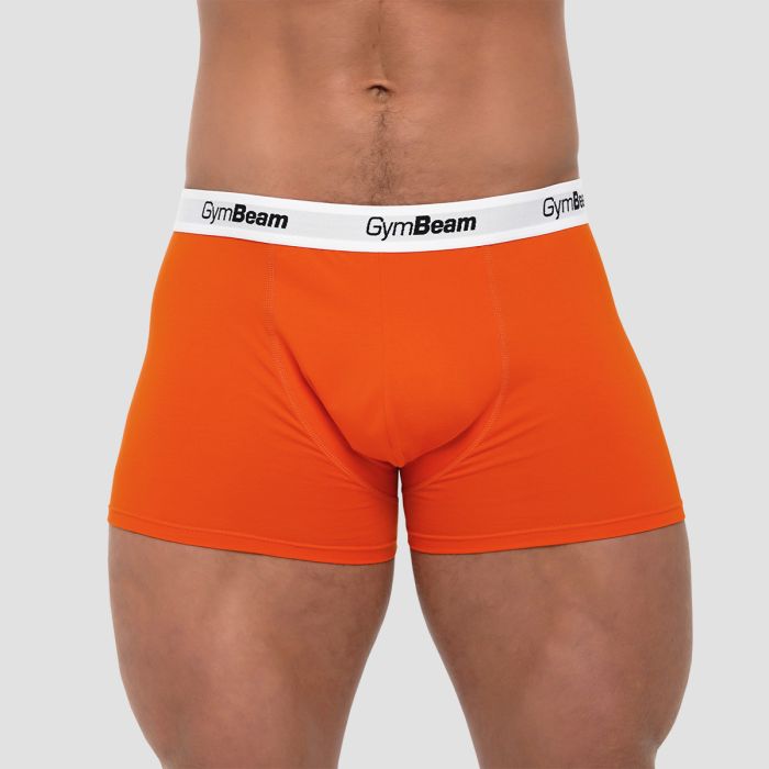 Boxer hlačke Essentials 3Pack Orange - GymBeam