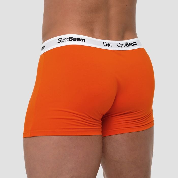 Moške boksarice Essentials 3Pack Orange - GymBeam L