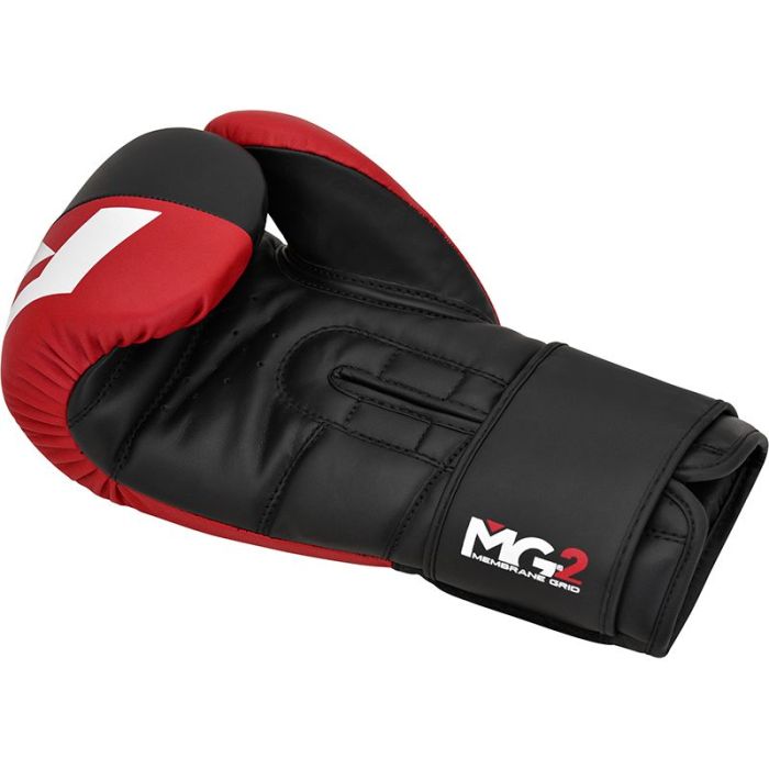 Boksarske rokavice F4 HOOK & LOOP Red - RDX 16 OZ