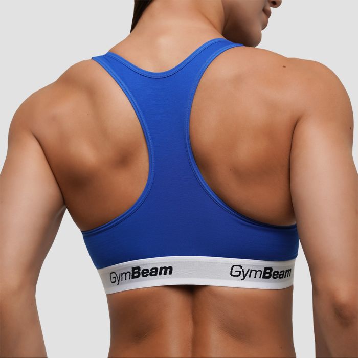 Športni nedrček Bralette Royal Blue - GymBeam XL