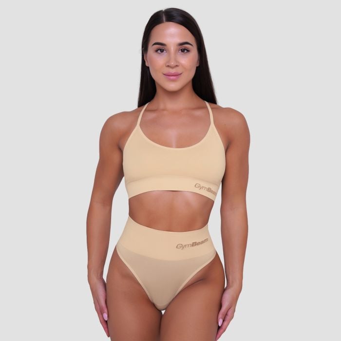 Brazilske spodnjice 2Pack Nude - GymBeam L