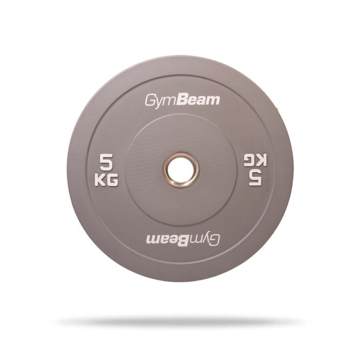 Utežna plošča Bumper 51 mm - GymBeam 5 kg