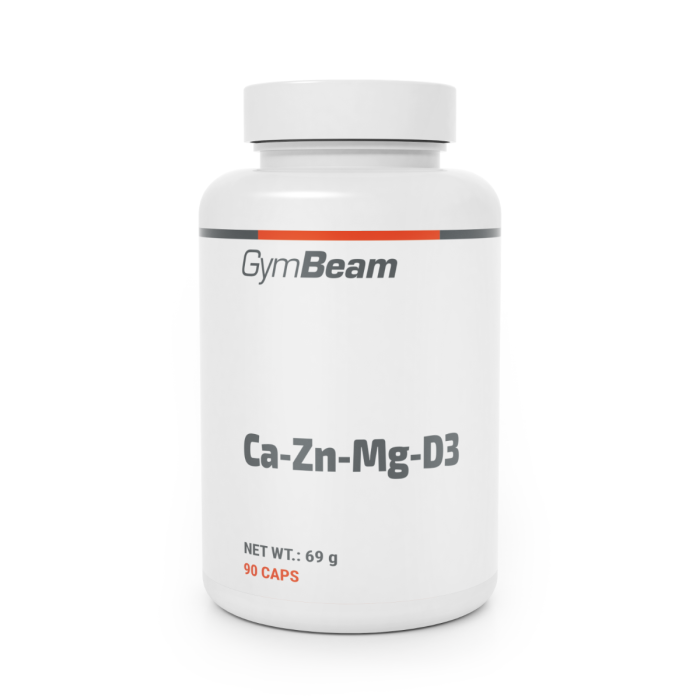 Kalcij-Cink-Magnezij-Vitamin D3 - GymBeam 90 caps
