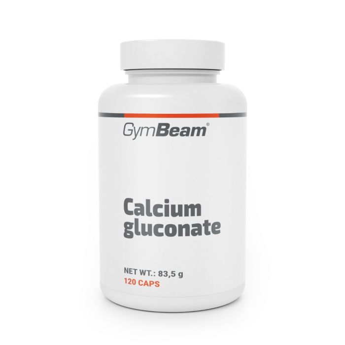 Kalcijev glukonat – GymBeam 120 caps