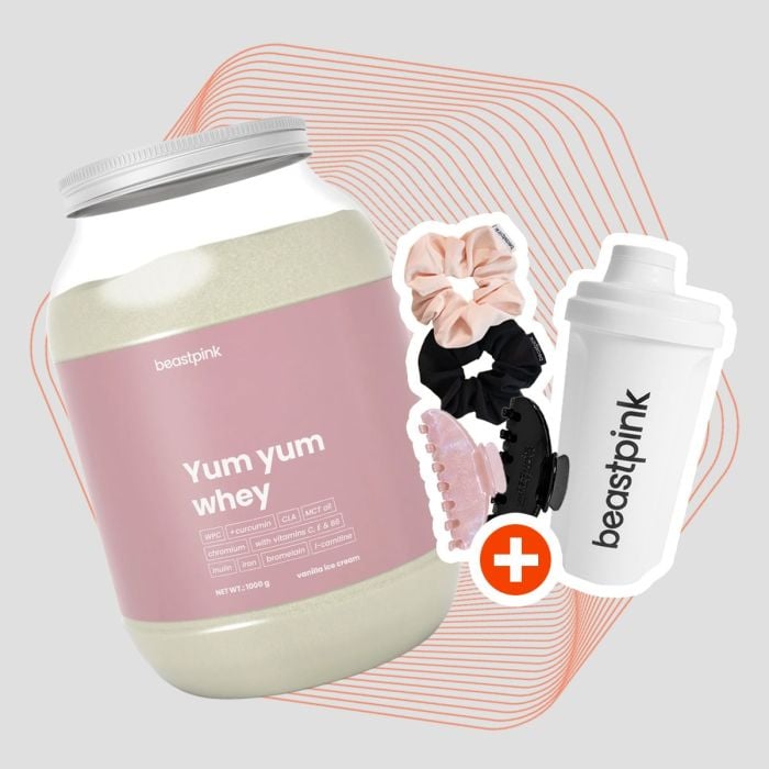 Yum Yum Whey - BeastPink 1000 g - vanilja sladoled