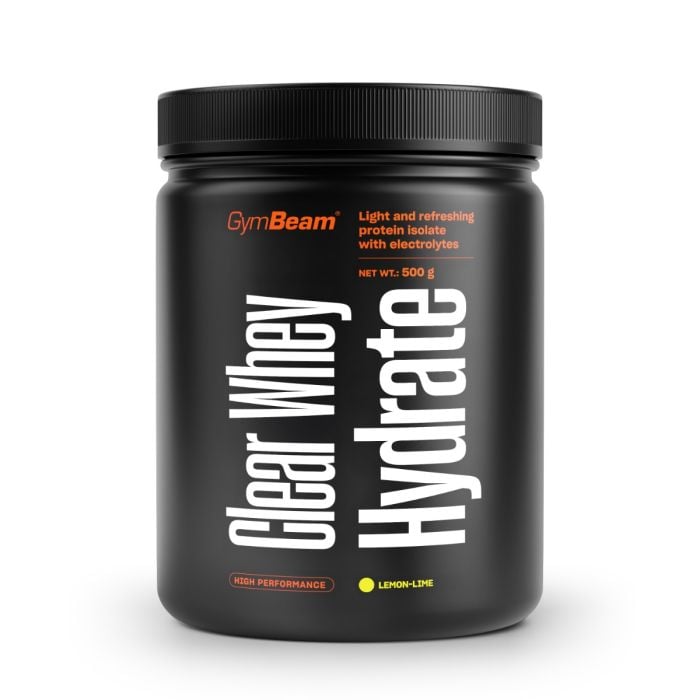 Clear Whey Hydrate - GymBeam 500 g - llimona - limeta