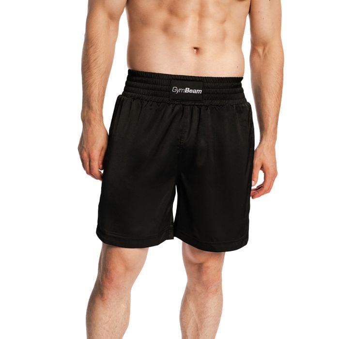 Kratke hlače Boxing Combat Black - GymBeam L
