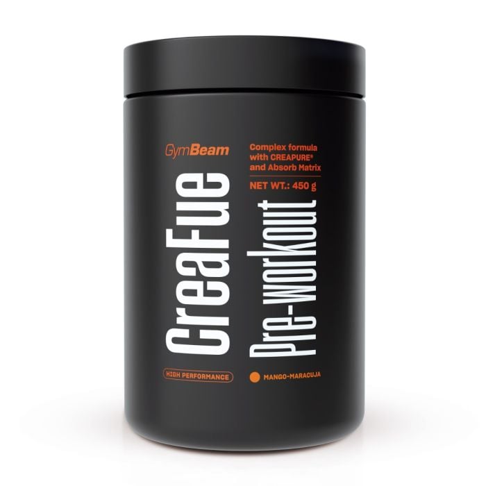 CreaFue Pre-workout - GymBeam 450 g - divje jagode