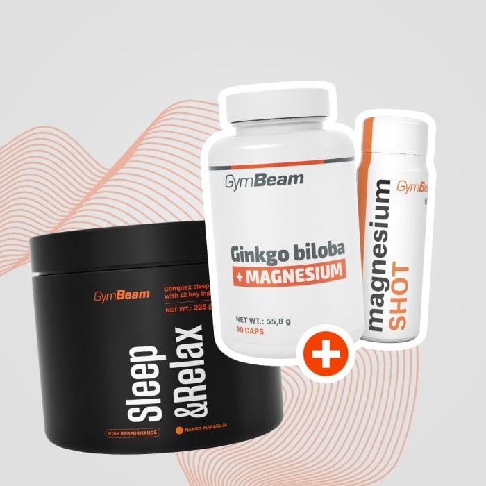 Sleep & Relax - GymBeam 225 g - divje jagode