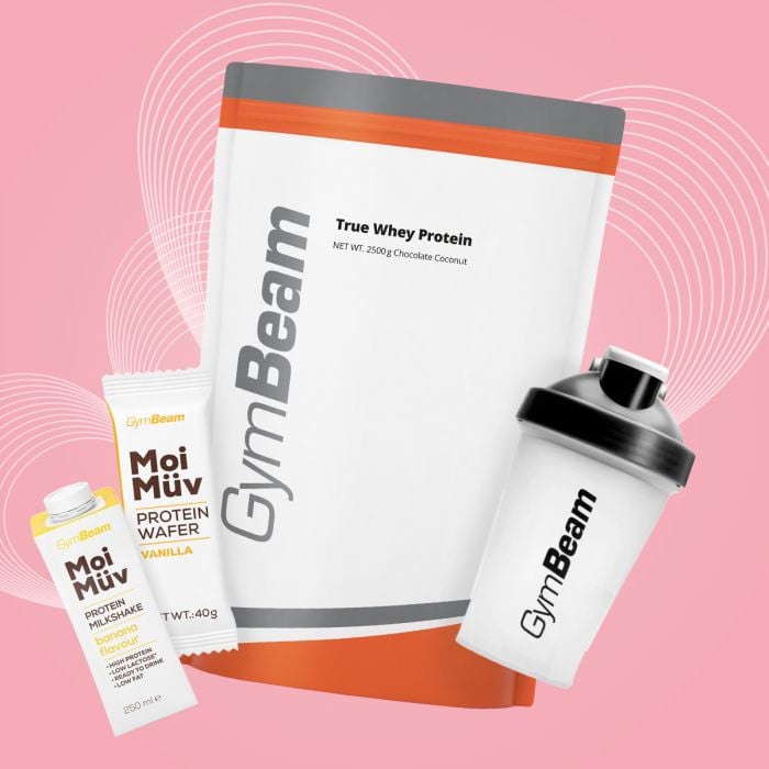 True Whey - GymBeam 2500 g - brez okusa - 00