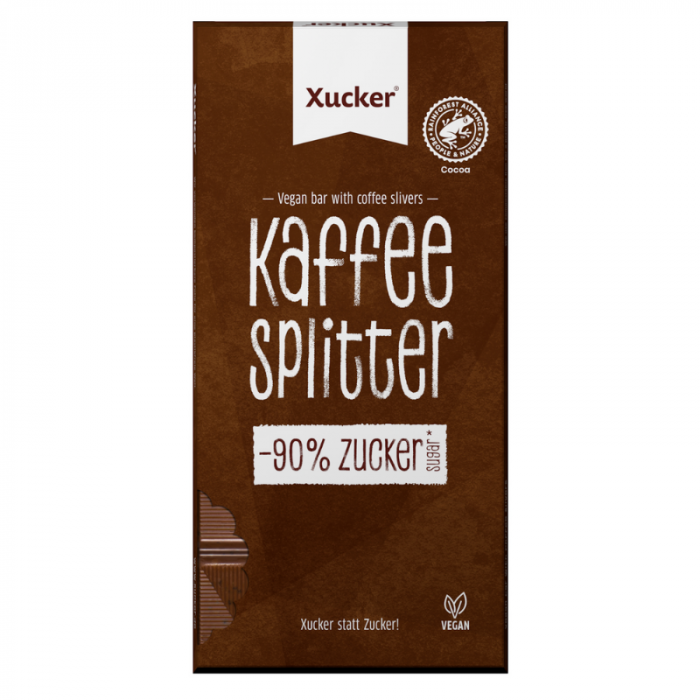 Veganska čokolada s koščki kave - Xuckerr
