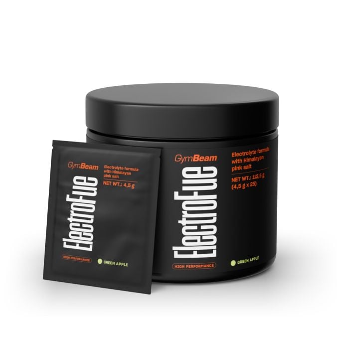 ElectroFue v vrečkah - GymBeam 112,5 g - ledeni čaj - breskev