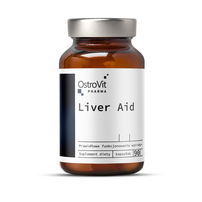 Podpora jetrom Liver Aid 90 kaps - OstroVit Pharma