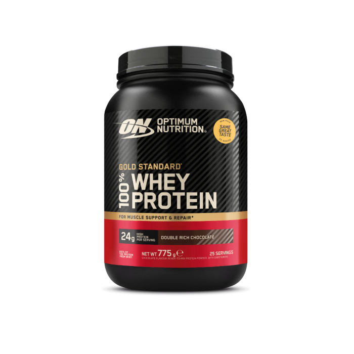 100% Whey Gold Standard - Optimum Nutrition 450 g - obogatena dvojna čokolada