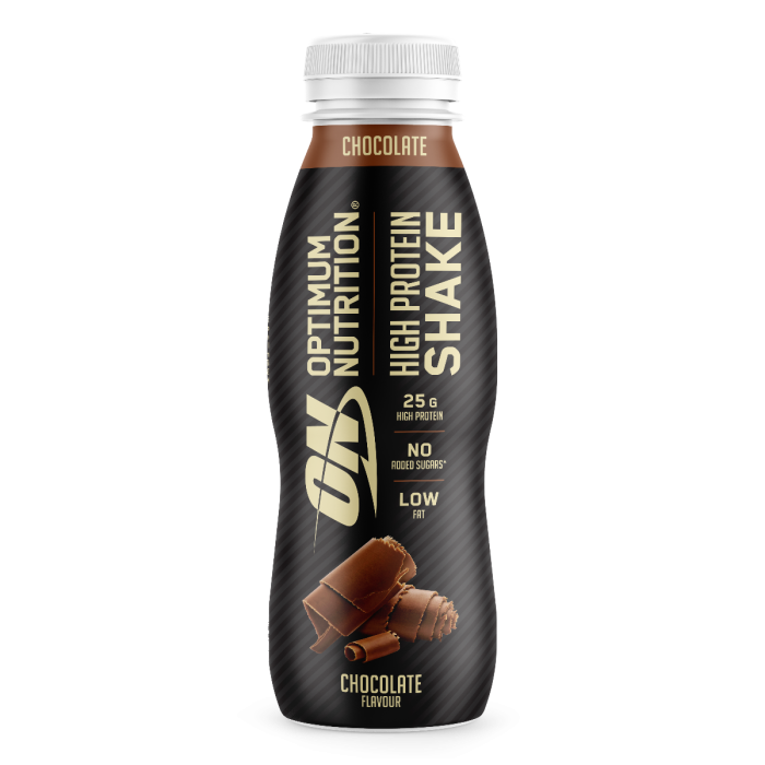 Optimum High Protein Shake - Optimum Nutrition 330 ml - čokolada