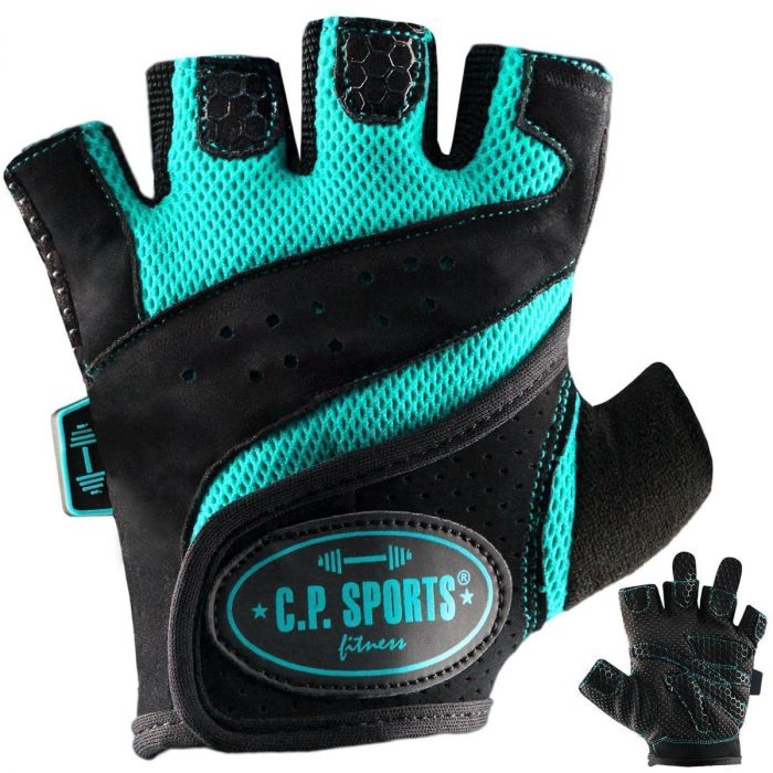 Fitnes rokavice Turquoise - C.P. Sports
