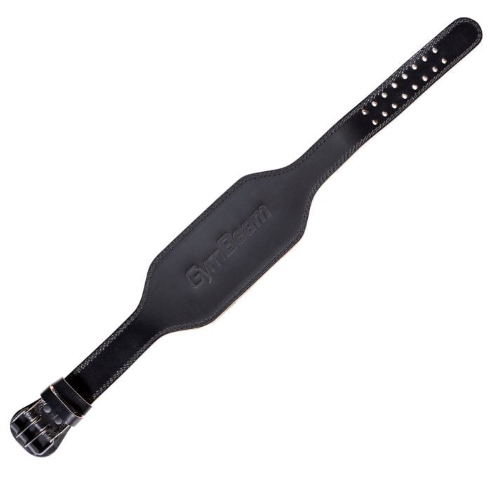 Usnjen fitnes pas Black - GymBeam L