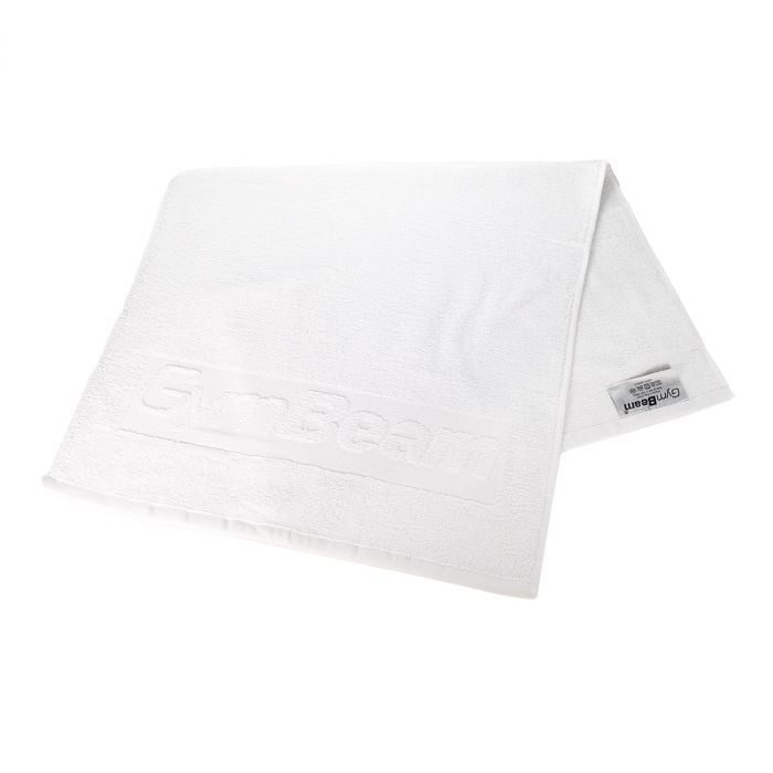Fitness towel white - GymBeam

