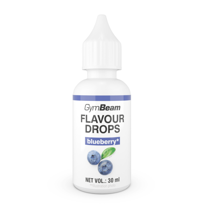 Flavour Drops - GymBeam 30 ml - vanilja