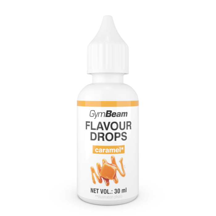 Flavour Drops - GymBeam 30 ml - karamela