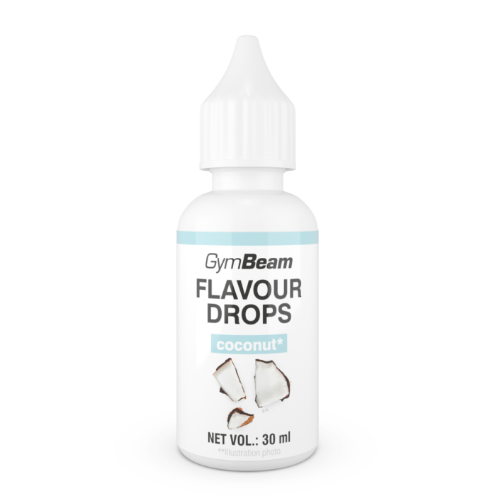 Flavour Drops - GymBeam 30 ml - vanilja