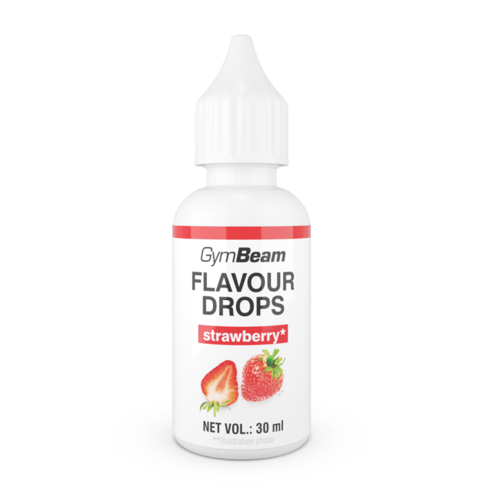 Flavour Drops - GymBeam 30 ml - vanilja
