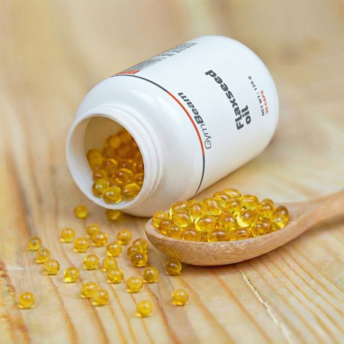 Laneno olje - GymBeam 90 caps