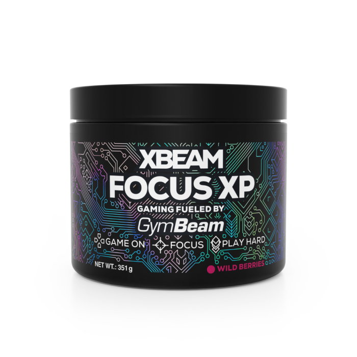 XBEAM Focus XP - GymBeam 351 g - divje jagode