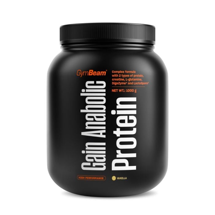 Gain Anabolic Protein - GymBeam 1000 g - vanilja