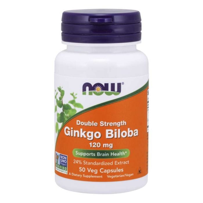 Ginko Biloba 60 mg - NOW Foods 120 caps