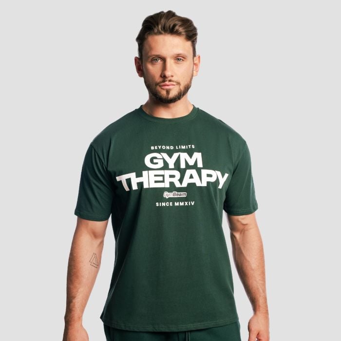 Majica s kratkimi rokavi Gym Therapy Forest - GymBeam L