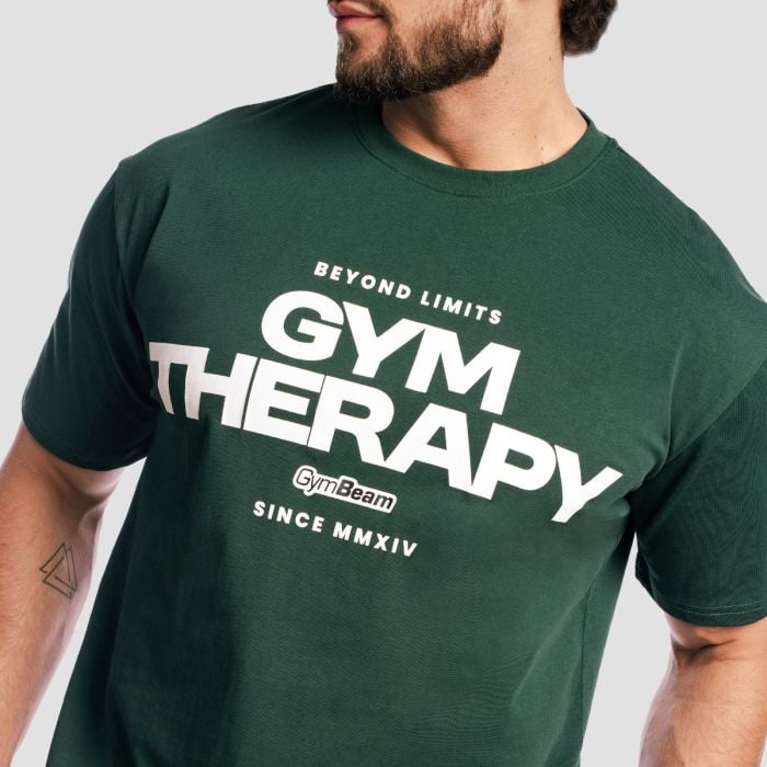Majica s kratkimi rokavi Gym Therapy Forest - GymBeam L