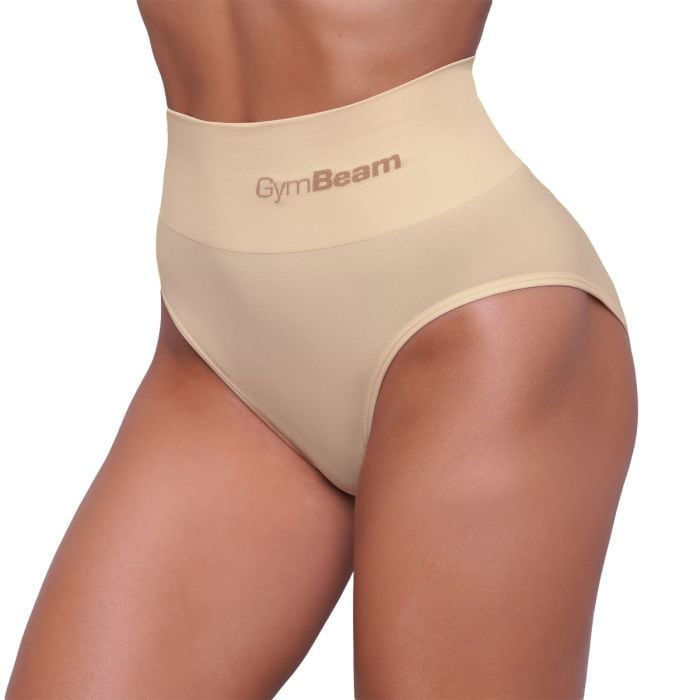 Spodnjice Highrise 2Pack Nude - GymBeam XL