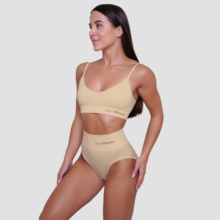Spodnjice Highrise 2Pack Nude - GymBeam XL