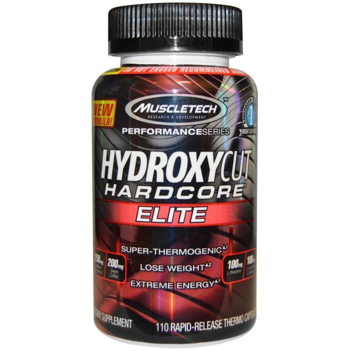 Topilec maščob Hydroxycut Hardcore Elite 110 kaps - Muscletech 
