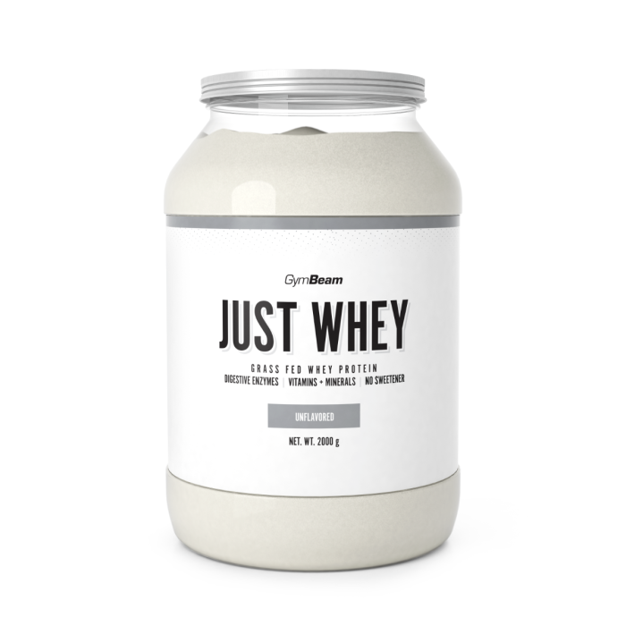 Just Whey beljakovine iz mleka krav proste reje - GymBeam 2000 g - čokoladni milkshake - 00