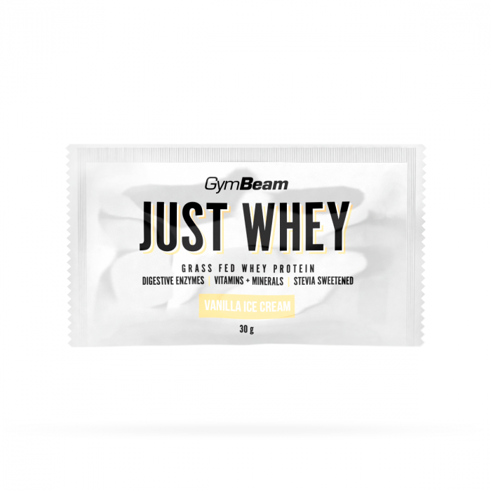Vzorec Just Whey - GymBeam 30 g - banana