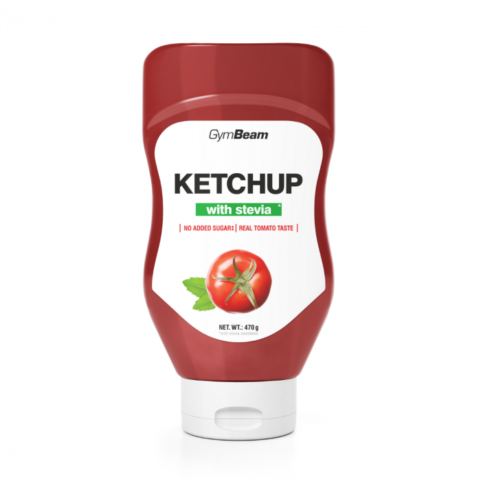Ketchup s stevio 470 ml - GymBeam