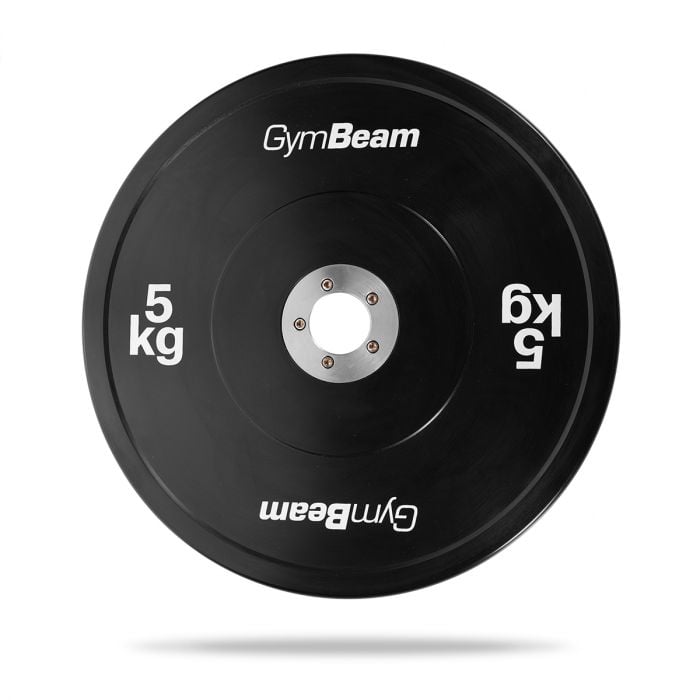 Rubber competition bumper plate - GymBeam 5 kg