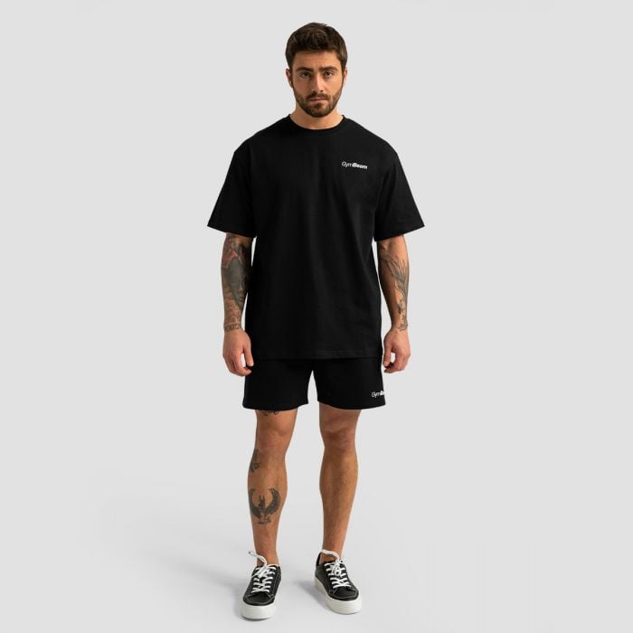 Majica Oversized Limitless Black - GymBeam XXL